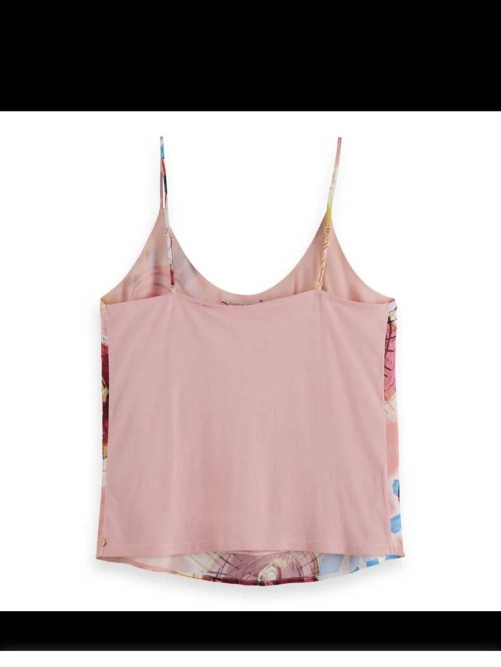 Scotch & Soda Pink Abstract Floral Camisole XS - Picture 3 of 7